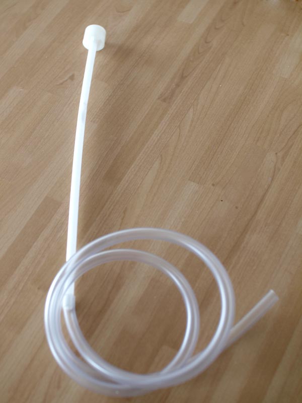 Syphon Tube for Brewing, Floor Homemade Brew Syphon Tube Pipe Hose