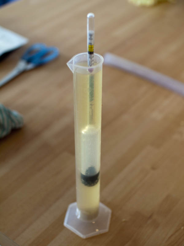 Hydrometer Reading