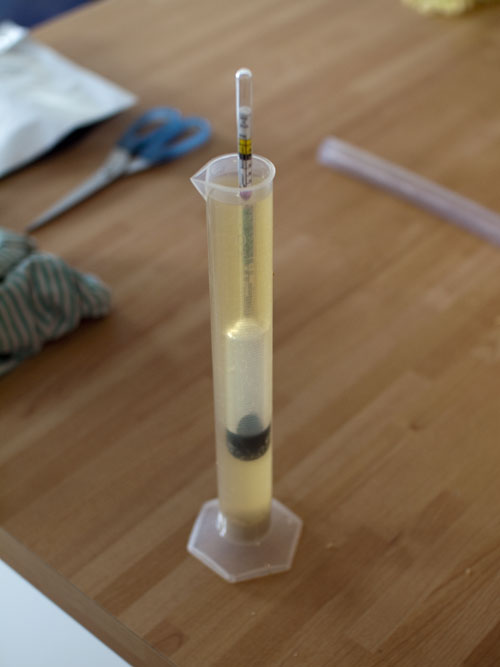 Hydrometer Reading