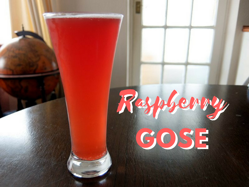 Raspberry Gose recept